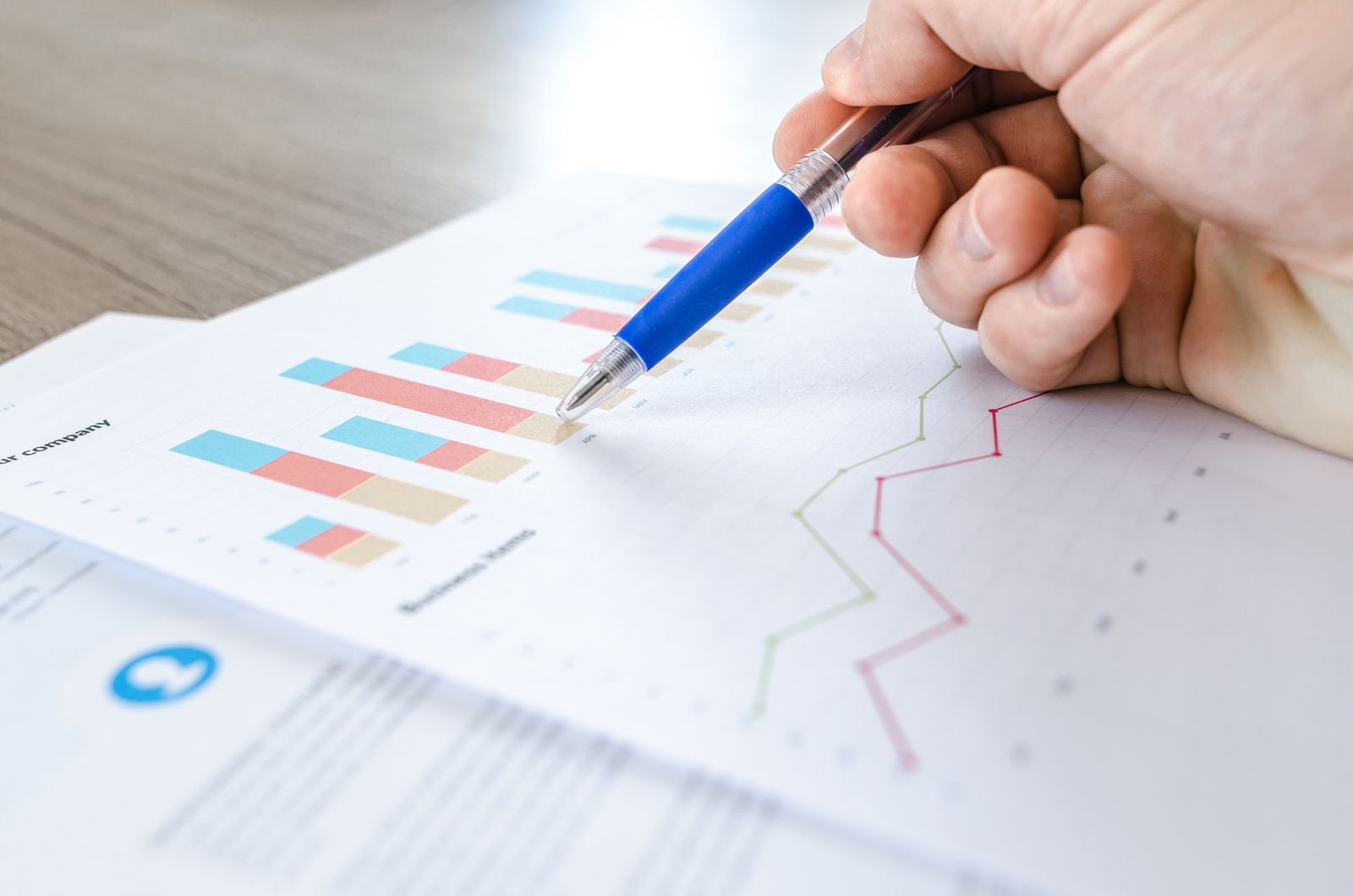 SEO analytics dashboard